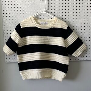 Striped Black and White Sweater